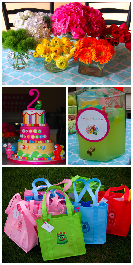 Yo Gabba Gabba Birthday Decorations
 Real Party Yo Gabba Gabba