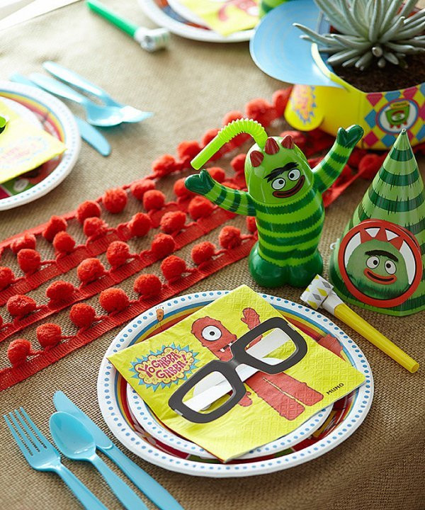 Yo Gabba Gabba Birthday Decorations
 Bright Yo Gabba Gabba Birthday Party For Your Kids