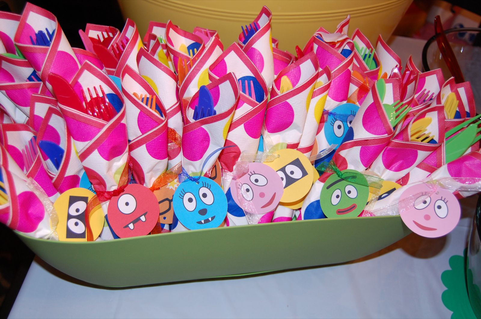 Yo Gabba Gabba Birthday Decorations
 Harper s House Yo Gabba Gabba Birthday Party