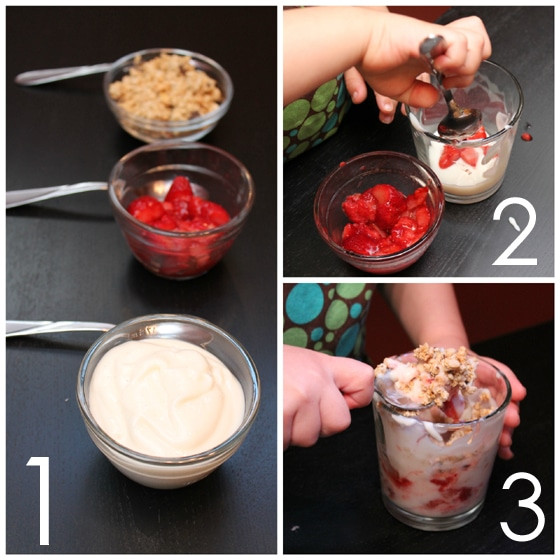 Yogurt Parfait Recipes For Kids
 Kids Fruit and Yogurt Parfait • B Inspired Mama