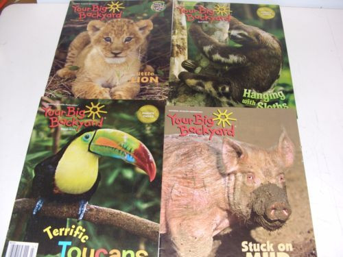 Your Big Backyard Magazine
 got it 3 Lot of 19 YOUR BIG BACKYARD National Wildlife