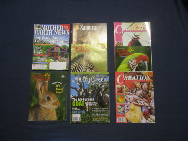 Your Big Backyard Magazine
 Mother Earth News Your Big Back Yard & More Bundle of 8