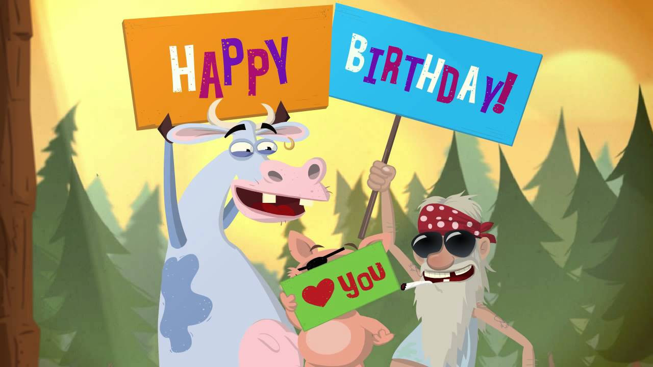 Youtube Birthday Cards
 Happy Birthday Animated Card