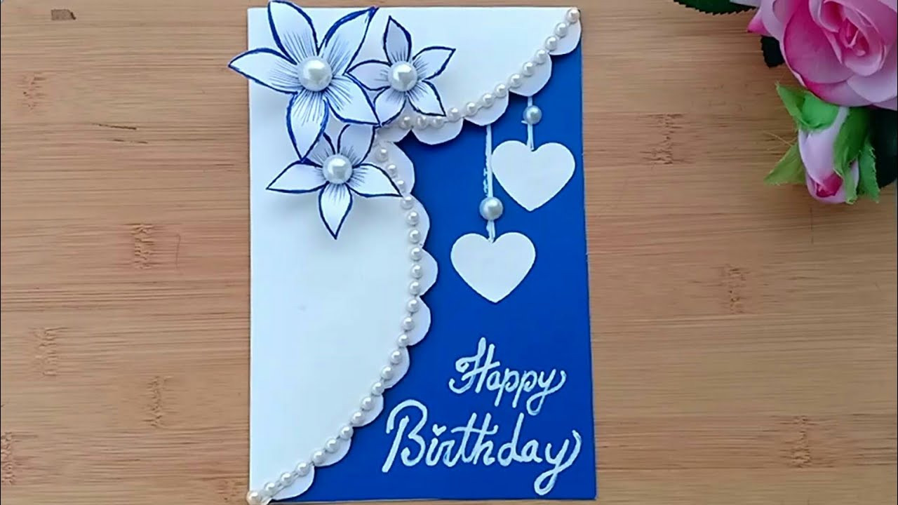 Youtube Birthday Cards
 Beautiful Handmade Birthday card Birthday card idea