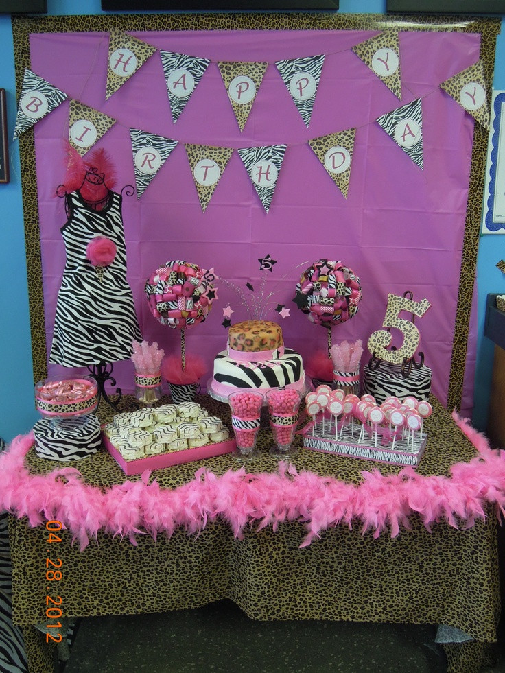 Zebra Print Birthday Decorations
 17 Best images about Zebra Print Birthday Party on