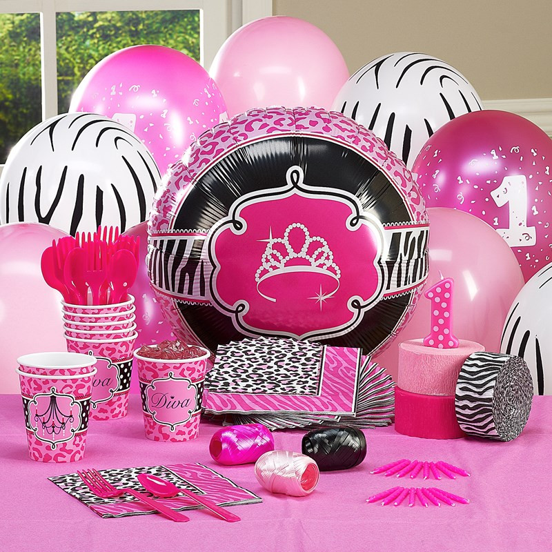 Zebra Print Birthday Decorations
 Zebra Print Balloons