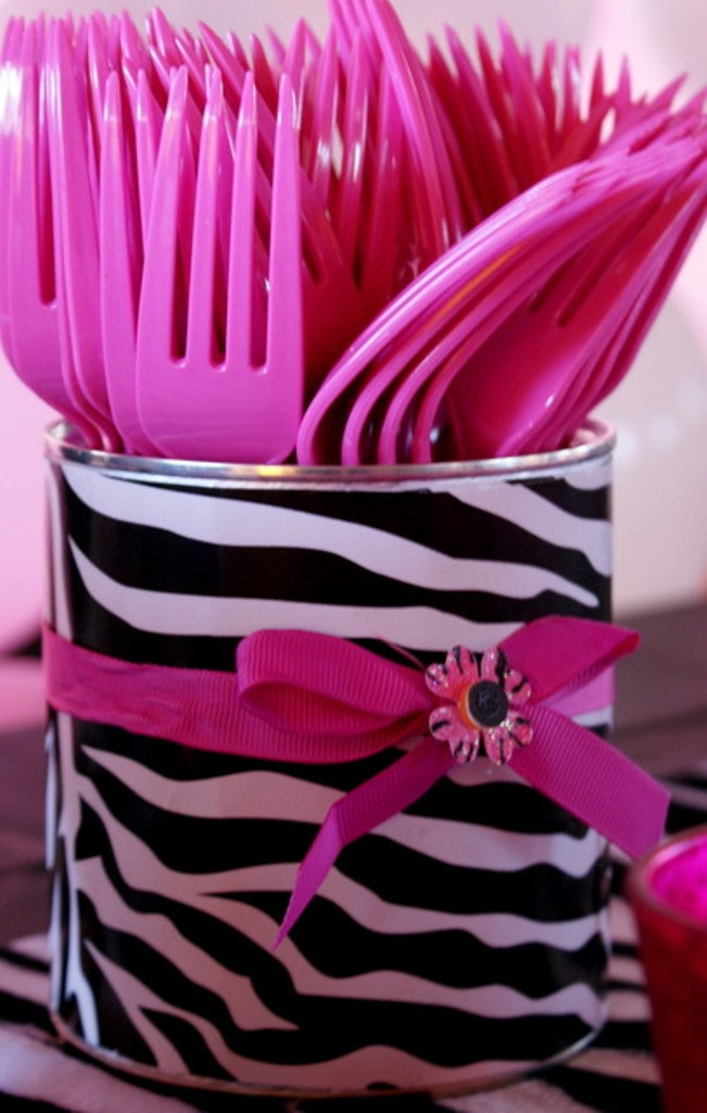 Zebra Print Birthday Decorations
 This Sweet 16 Has Zebra Print Written All Over It B