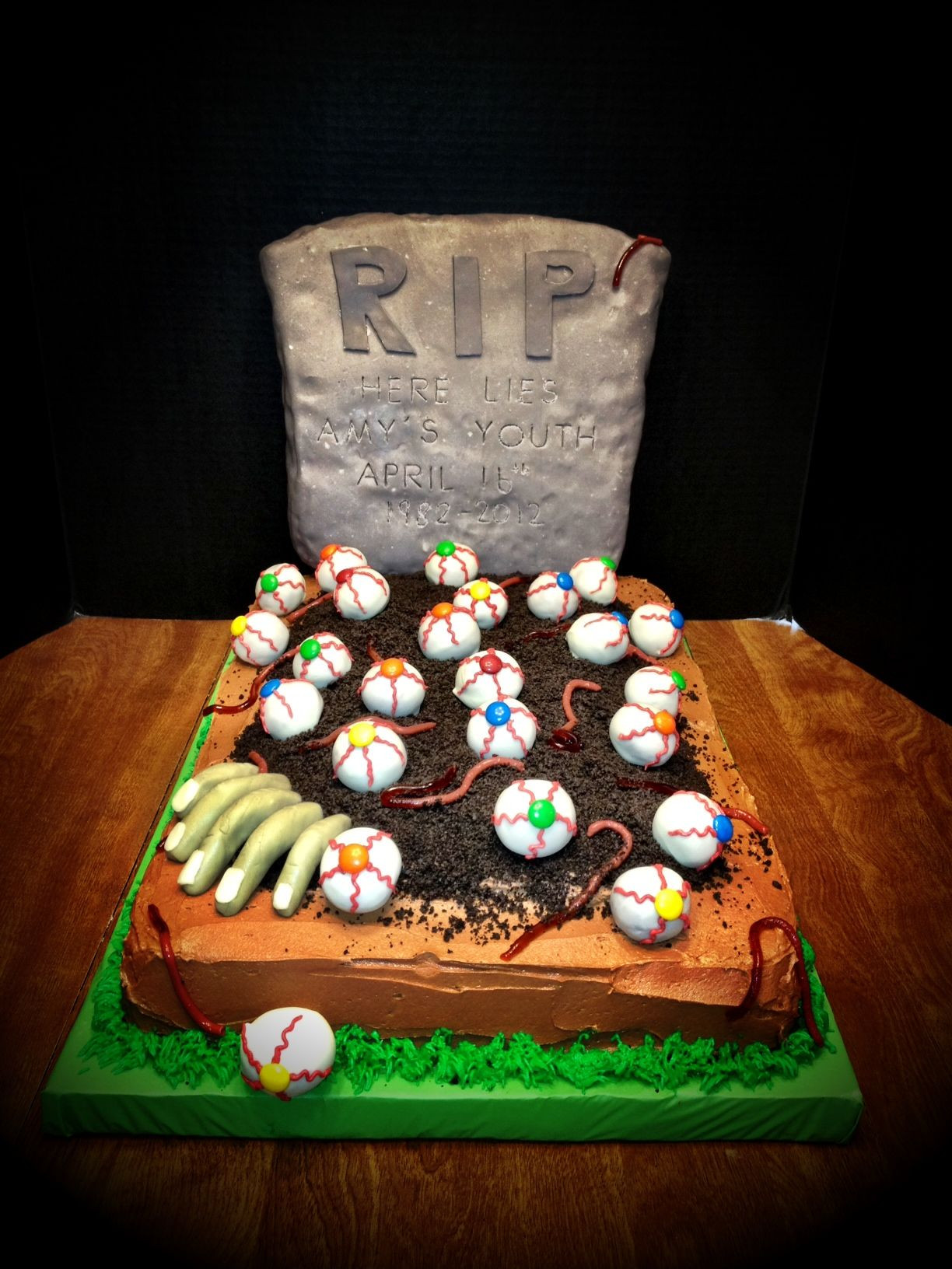 Zombie Birthday Cakes
 Zombie Cake