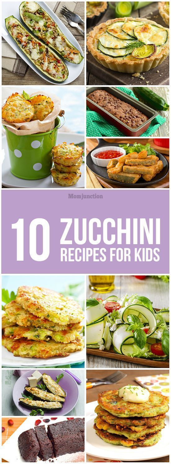 Zucchini Recipes For Kids
 10 Healthy Zucchini Recipes For Kids To Try