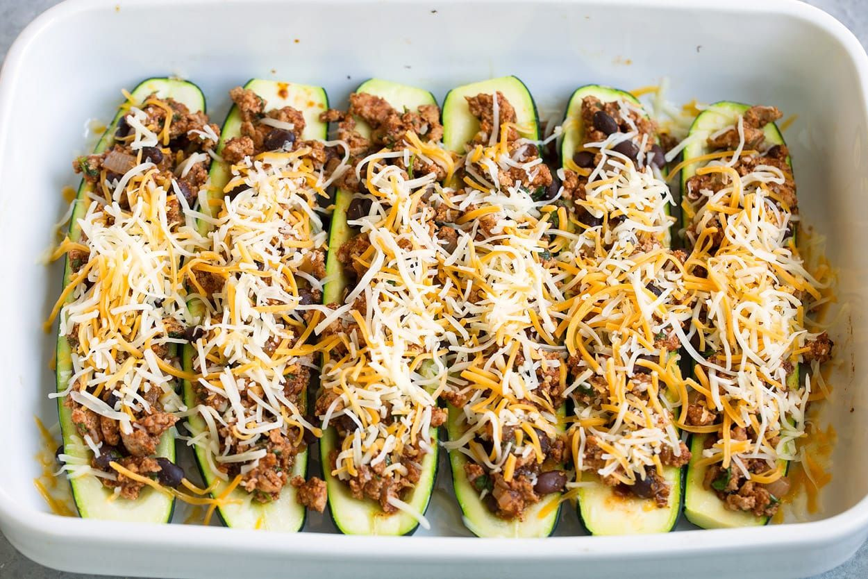 Zucchini Recipes For Kids
 Taco Zucchini Boats Cooking Classy