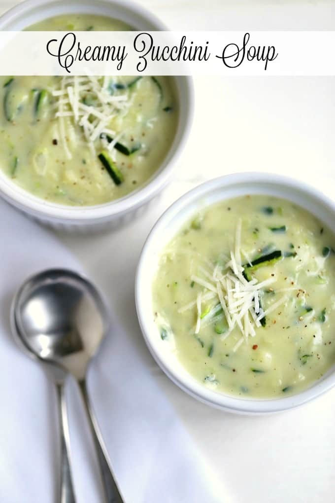 Zucchini Soup Recipes
 Creamy Zucchini Soup