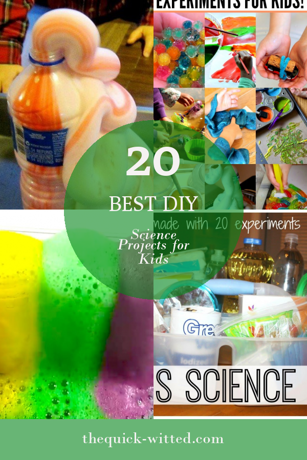 20 Best Diy Science Projects for Kids - Home, Family, Style and Art Ideas