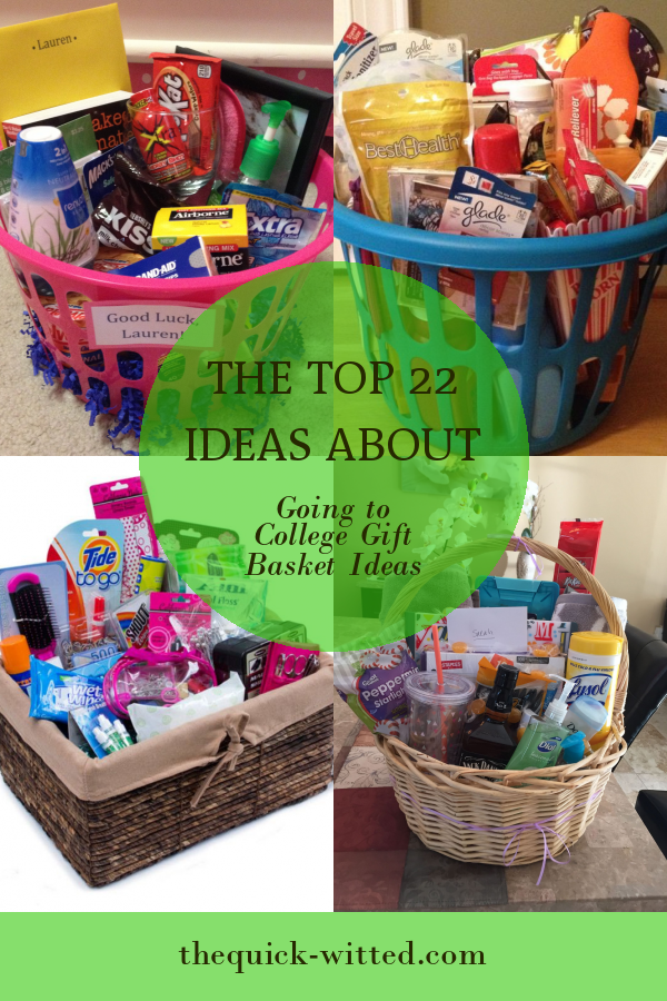 The top 22 Ideas About Going to College Gift Basket Ideas - Home ...