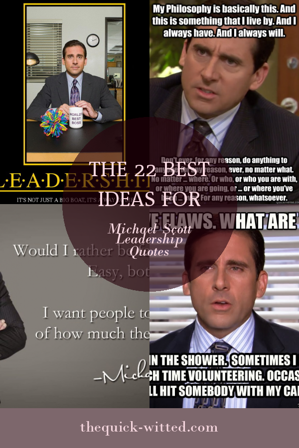 The 22 Best Ideas for Michael Scott Leadership Quotes - Home, Family ...